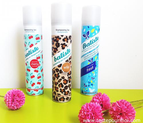 Les shampooings secs de Batiste débarquent dans ma salle de bain !