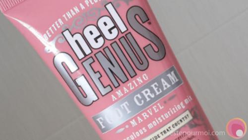 Heel Genius, la crème de génie pour les pieds