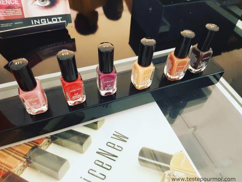 Make up : les nouveautés chez Inglot, retour sur la soirée What a Spice !